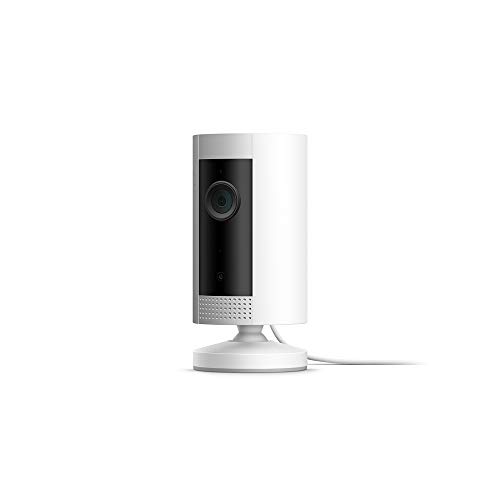 WLAN Plug-in-HD-Überwachungskamera für Innen mit Gegensprechfunktion. Kompatibel mit Alexa & inkl. 30-tägigem Testzeitraum für Ring Protect.