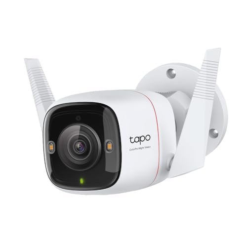 Überwachungskamera mit QHD 2K Bildauflösung, ColorPro Nachtsicht, Objektiv mit Superblende, AI-Bewegungserkennung und Alarmmeldung
