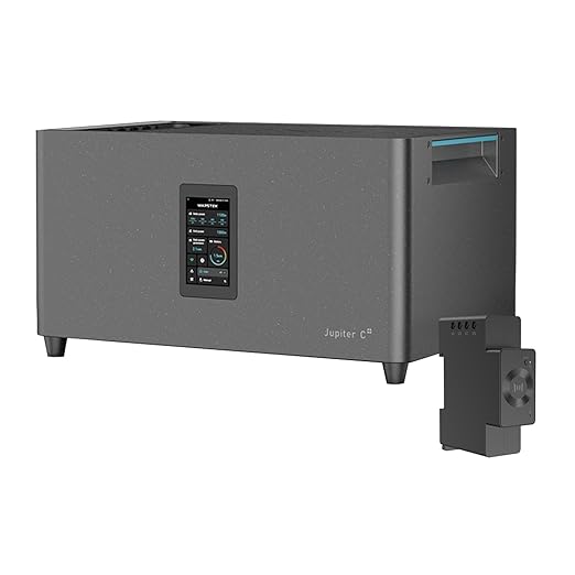 Modular erweiterbarer 2,56kWh Speicher, mit 4 MPPT für bis zu 2400 W starke PV-Module, inkl. CT002 Smart Meter