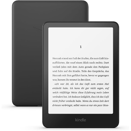 Amazon eBook Reader mit 16 GB, adaptiver Helligkeit, individuellen Funktionen und 6 Wochen Akkulaufzeit