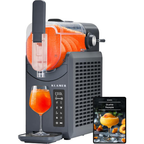 Slush Maschine mit 2 Liter Kapazität, 5 Modi, 5 Konsistenzstufen, einfache Bedienung und Reinigung