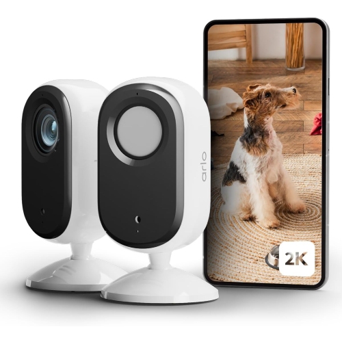 2K HD Video, 2-Wege-Audio, Bewegungsmelder, Kabelgebunden, Ideal Als Babyphone, Haustierkamera, Haus&uuml;berwachung