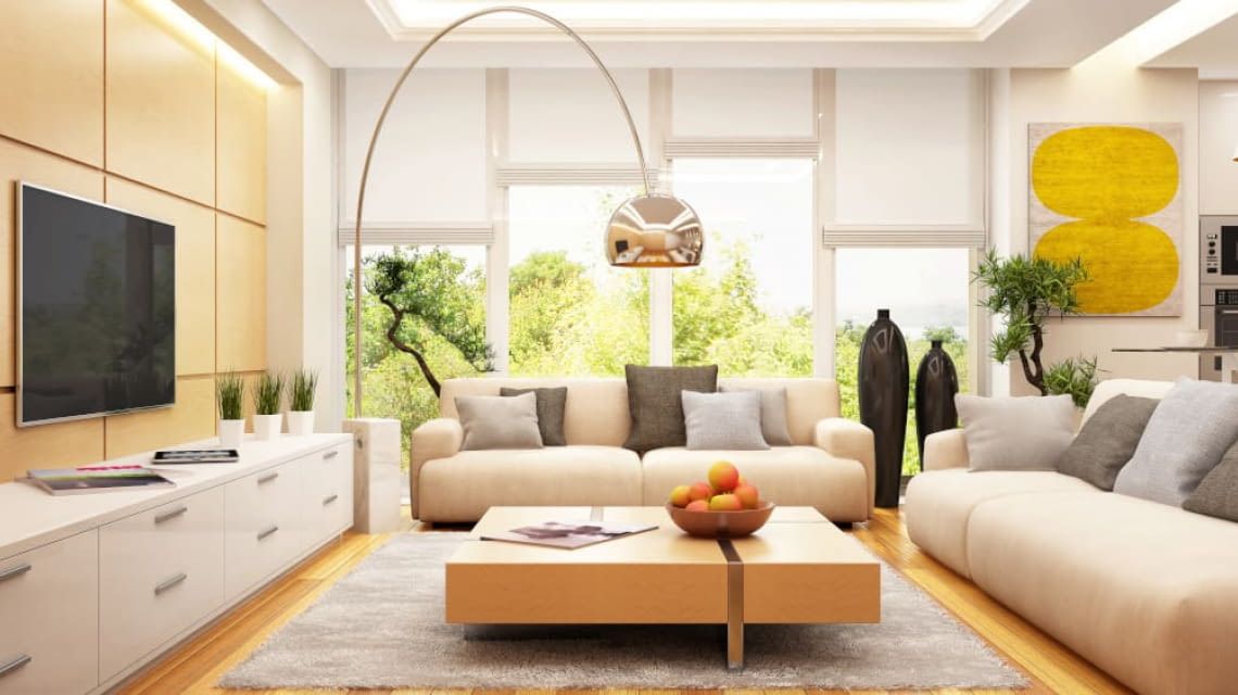 Wohnzimmer Smart Home