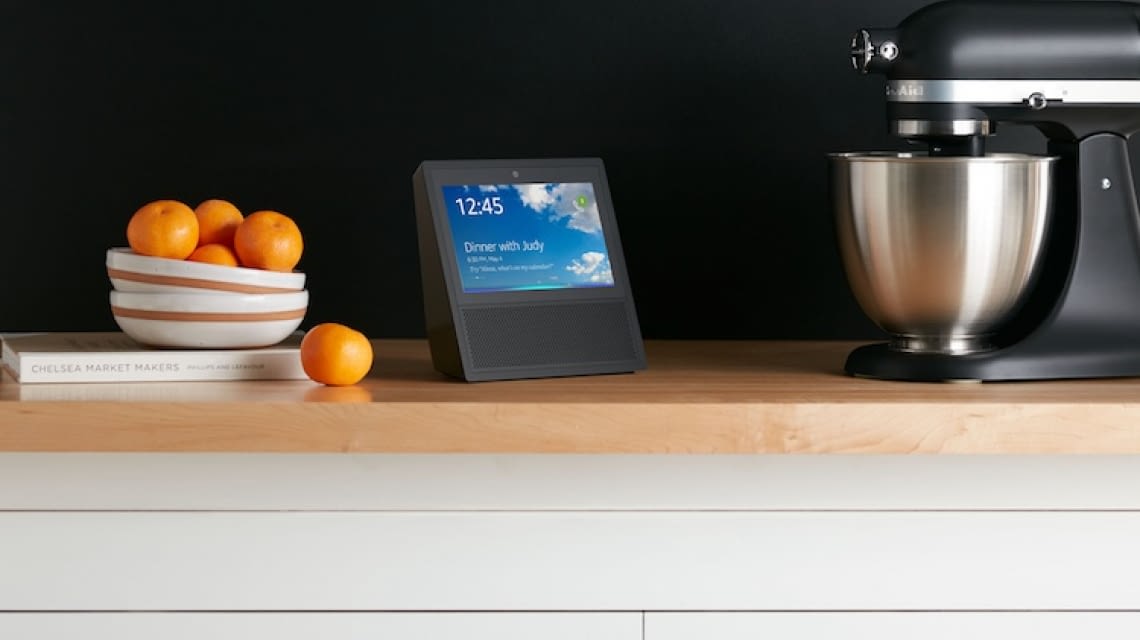 amazon echo show home depot