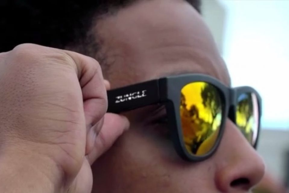 Zungle BluetoothKopfhörer mit Sonnenschutz