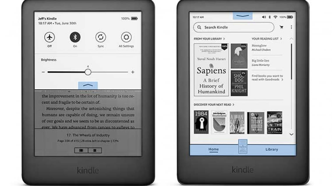 Kindle eBookReader Update bessere Navigation & Verwaltung