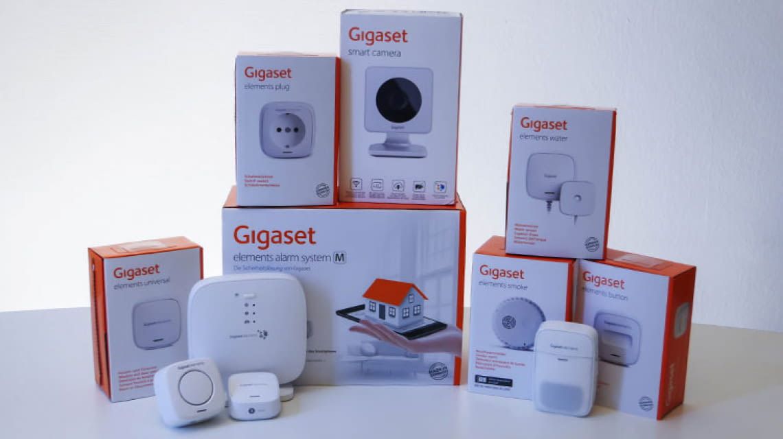 Gigaset elements smart camera top