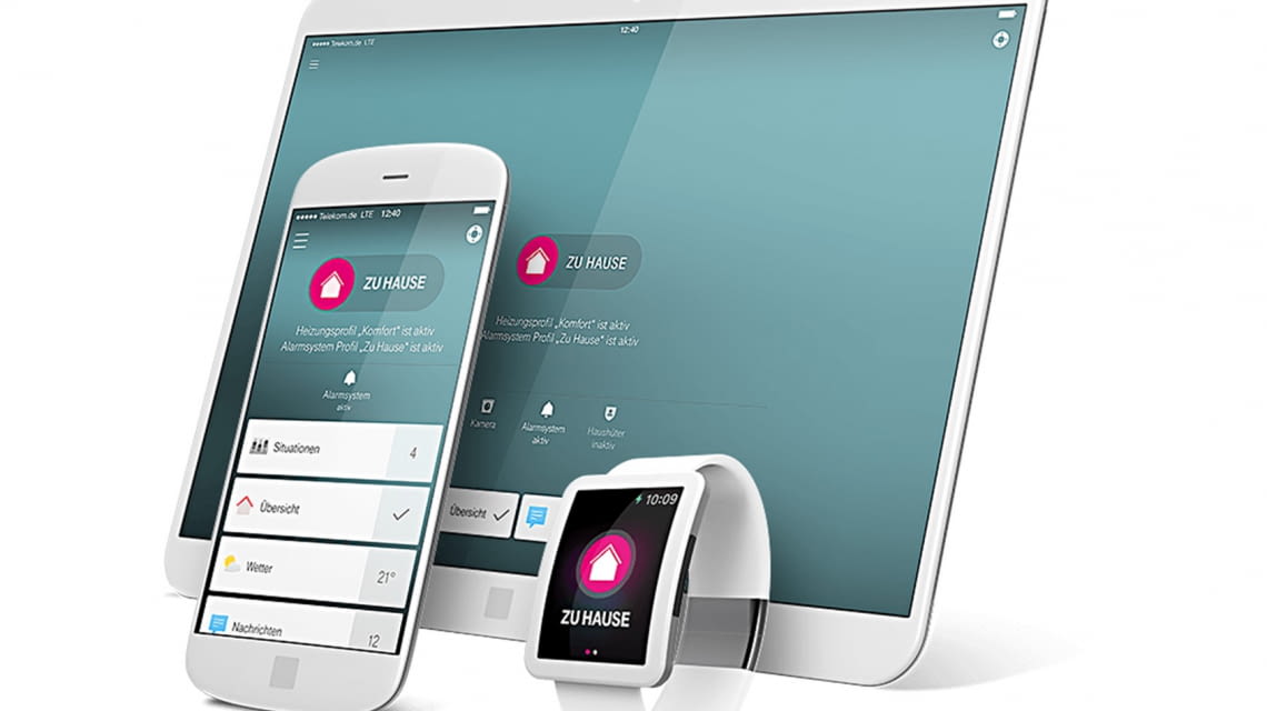 Mit der Telekom Smart Home App werden Geräte intelligent Licht steuern mit Telekom Smart Home | Praxis | DIGITALZIMMER