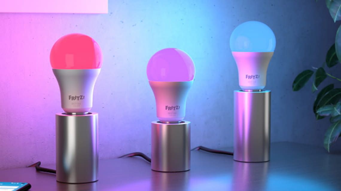 FRITZ!DECT 500 LED Leuchte im Überblick – AVM Smart Home Lampe Magenta smart Home LED Lampe E27 Farbig günstig kaufen | eBay