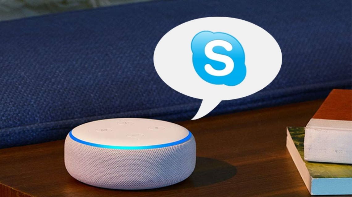 Echo dot skype clearance