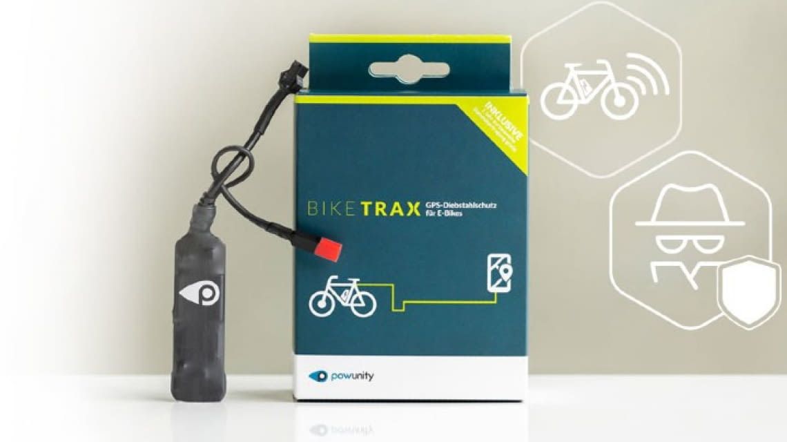 PowUnity Der BikeTrax GPSTracker für EBikes