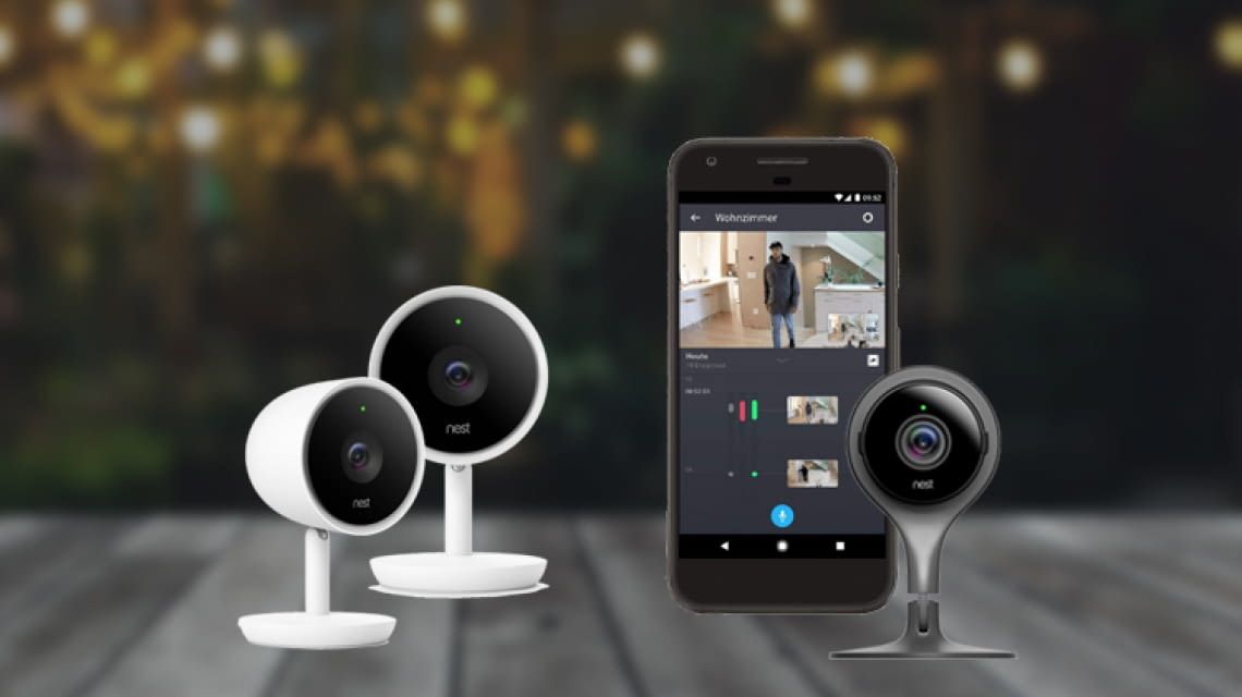 Nest Smart Home Überwachungskameras Alle Modelle im Überblick