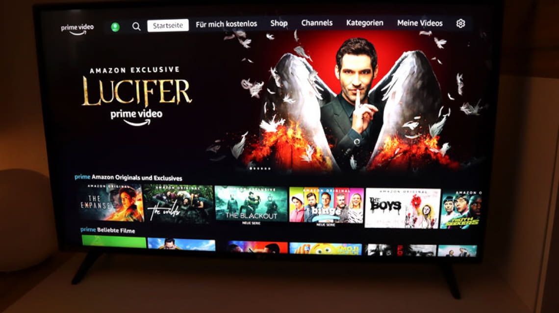 How to use amazon outlet prime video on smart tv