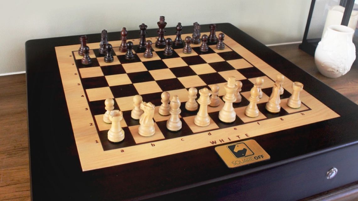 Square MAGNETISCHE Schachfiguren &... 26,5 x 26,5 cm Schach Schachspiel 
