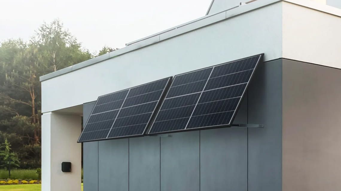 Mini-Solaranlage für Carport & Garage im Check