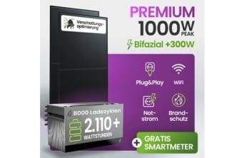 tepto Premium 2 Balkonkraftwerk mit FoxEss Avocado 22 Pro