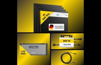 Yuma x Hoymiles 2000 W Balkonkraftwerk