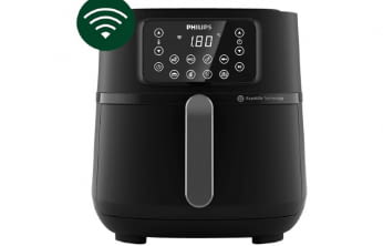 Der Airfryer PHILIPS HD9285/90 bietet eine besonders große Füllmenge