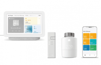 tado° Smartes Heizkörper-Thermostat Starter Kit V3+ & Google Nest Hub (2. Generation)