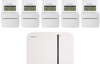Bosch Smart Home heating starter set with 5 thermostats