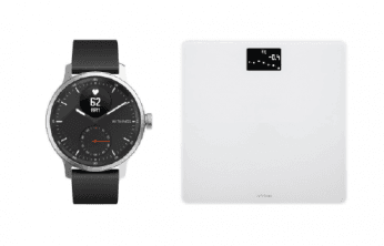 Withings Scanwatch 42mm + Body Scale Körperfettwaage