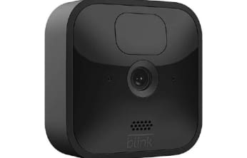 Die Blink Outdoor Kamera mit Bewegungssensor