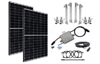 TRANGO Solaranlage ST-0600W-BK4 mit Panel