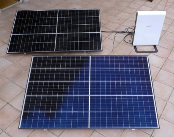 SolMate kann bei Bedarf sogar mit verschiedenen Panelen kombiniert werden