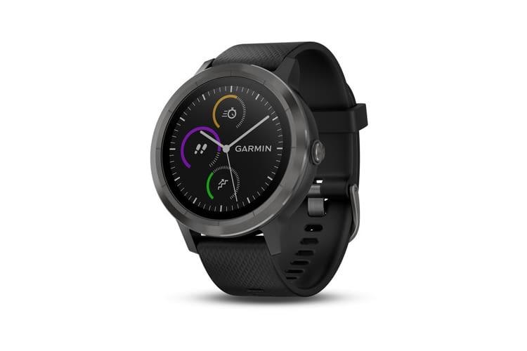 Garmin vívoactive 3 ist in Schwarz, Weiß oder Roségold/Weiß erhältlich