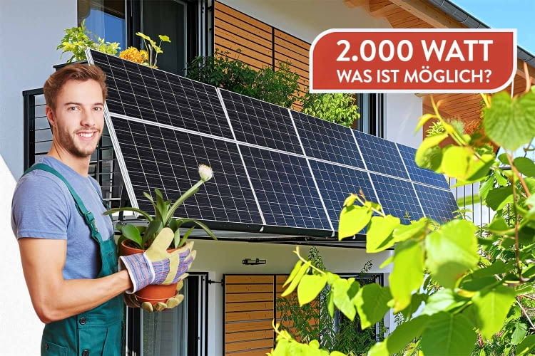 Darf ich ein 2.000 Watt Balkonkraftwerk legal in Deutschland nutzen?