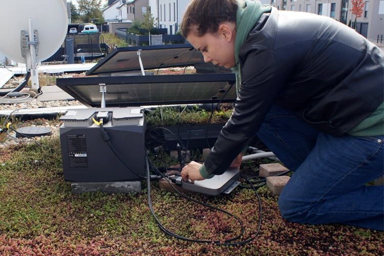 Die EcoFlow LFP Batterie passt ideal zum EcoFlow Balkonkraftwerk