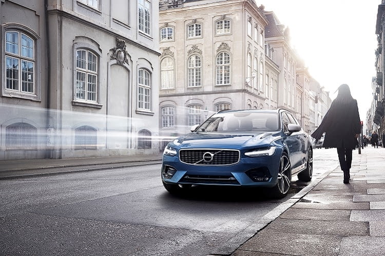 Der Volvo V90 T8 - ein Plug-in-Hybrid der Oberklasse