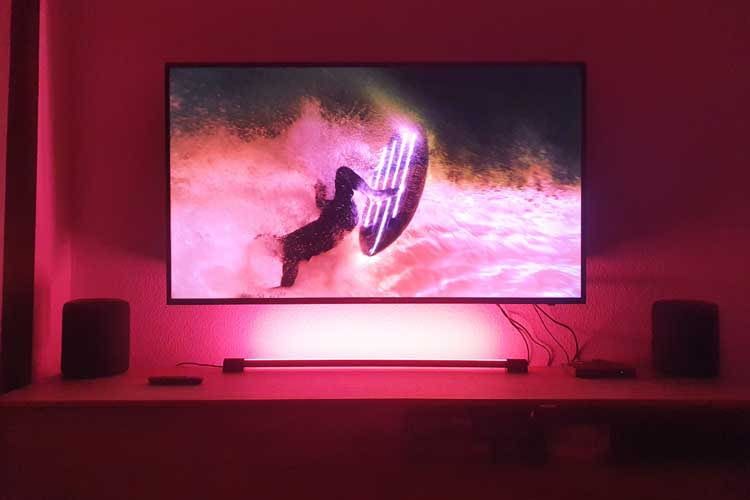 TV Hintergrundbeleuchtung im Test Vergleich