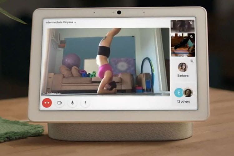Google Nest Hub Max bietet Video-Gruppen-Chats, in denen sich Familien oder Freunde zusammenfinden können