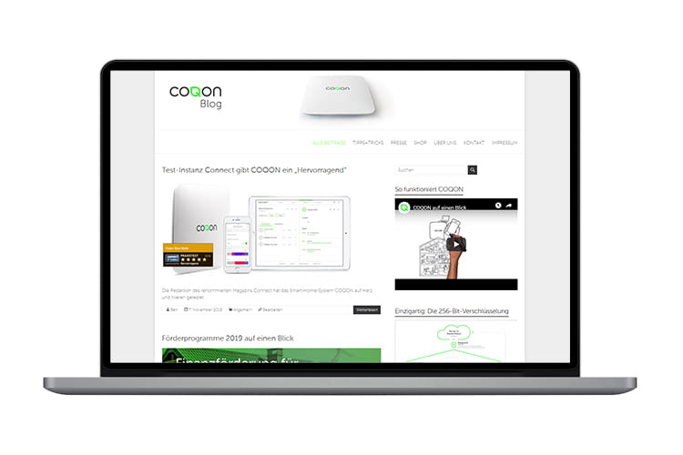 COQON - ein Smart Home Expertenblog auf homeandsmart.de