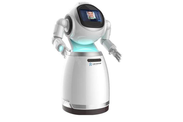 Der Ubtech Cruzr ist ein Service-Roboter