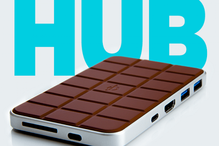 Chocolate Hub - QI Wireless Phone Charging
