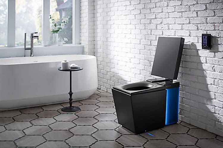Die Numi Toilette ist Teil der KOHLER Konnect Smart Home-Lösungen fürs Bad