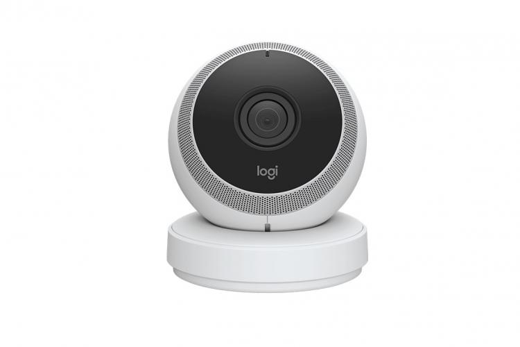 Die Logi Circle Webcam von Logitech hilft die eigenen vier Wände sicherer zu machen