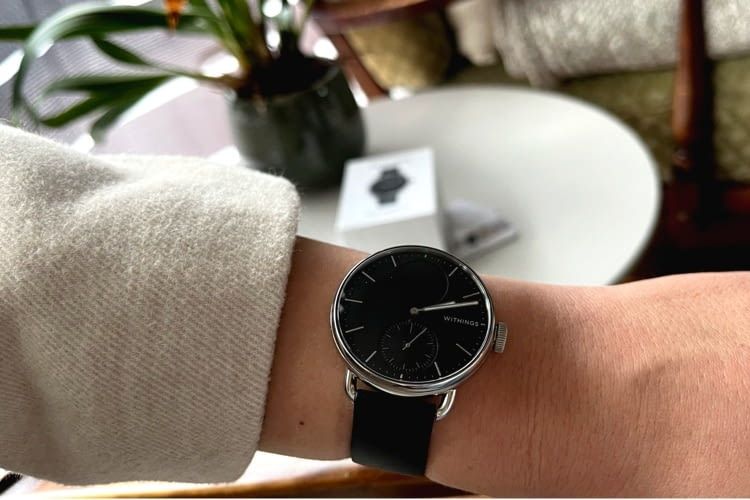 Die Withings ScanWatch 2 gab ein schönes Bild am Handgelenk ab