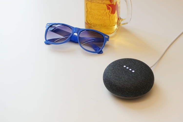 Auch Google Mini kann zum Musik streamen in ein Multiroom-System eingebunden werden