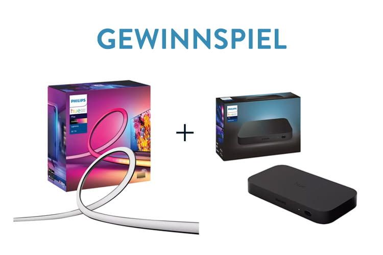 Jetzt teilnehmen und 3 x Philips Hue Ambilight Sets gewinnen