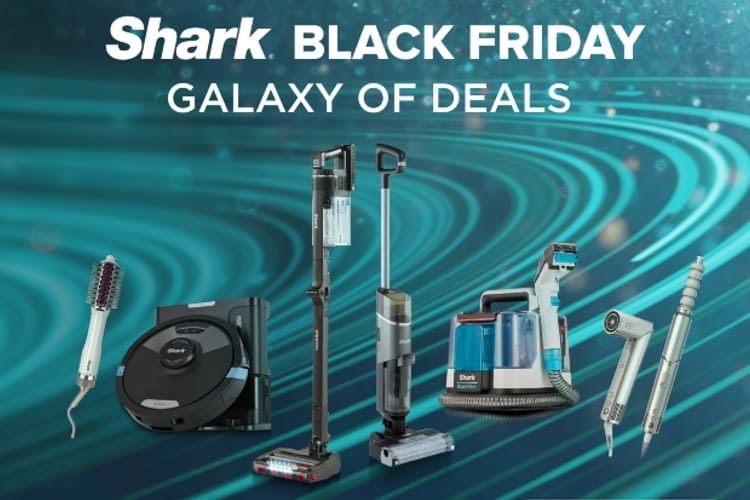 Bei den Black Friday Galaxy of Deals gibt es auf die Premium Geräte von Shark starke Rabatte!