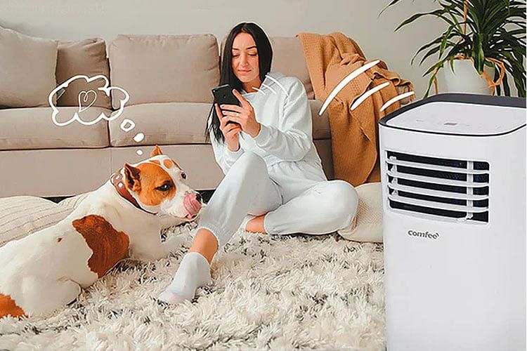 »Smart Cool 7000-1« ist eine moderne Klimaanlage mit optionaler App-Steuerung