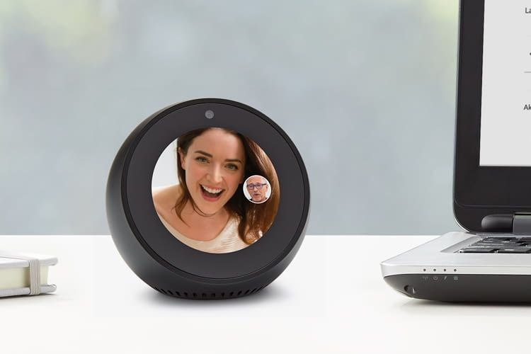 Amazon Echo Spot mit Videotelefonie und Weckerfunktion