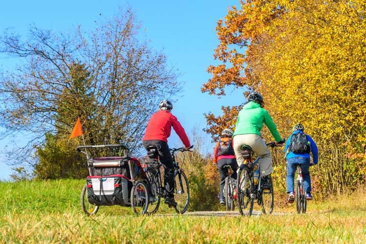 Fahrradanhänger sind beliebt - leider auch bei Dieben. Wir erklären, wie Nutzer sie richtig absichern