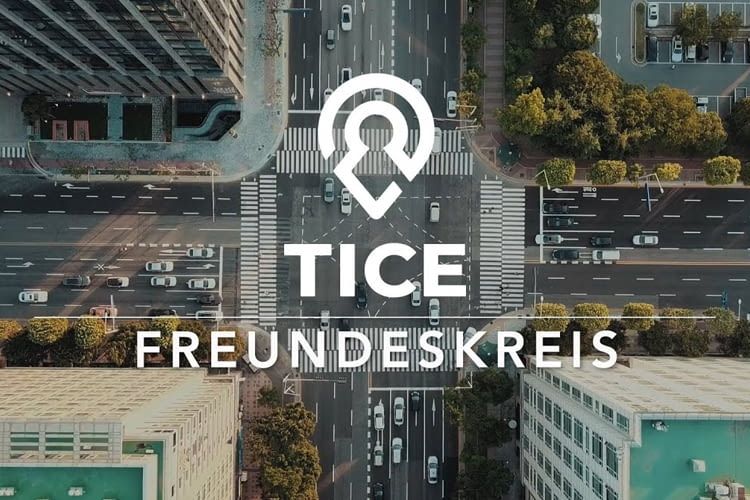 In der TICE App sind die Standorte aller Teilnehmer eines Treffens ersichtlich