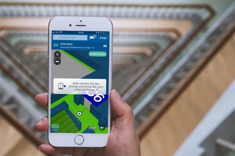 Die Wegweiser-App WEGZWEI arbeitet ohne GPS und Satellit
