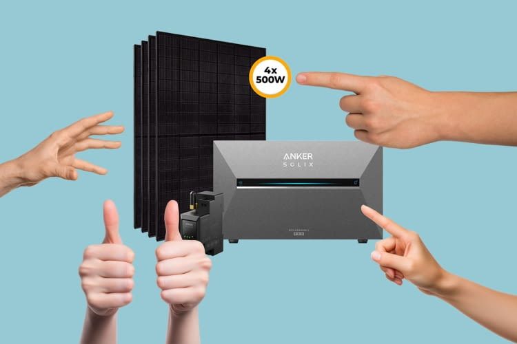 Die neue Anker Solix 3 Solarbank gibt es bei Solago mit einem Balkonkraftwerk für unter 1.500 Euro