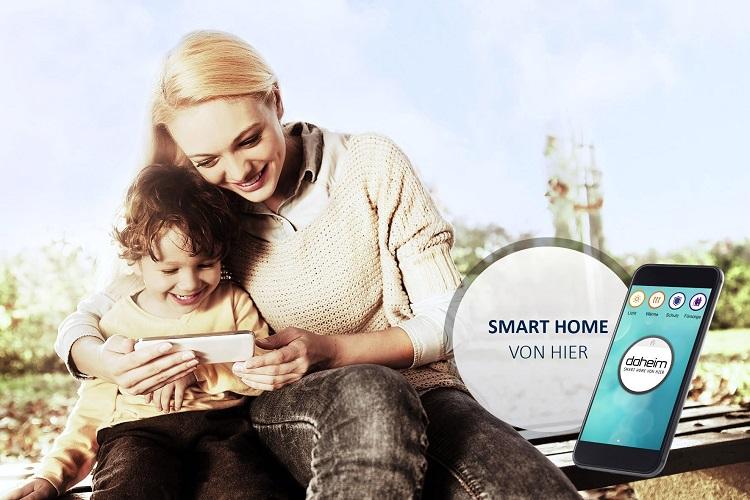 daheim Smart Home bequem per App von unterwegs steuern